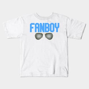 fanboy glasses Kids T-Shirt